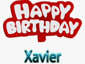 Xavier Happy Birthday Name Logo - Happy Birthday Arnold Cake