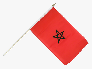 Hand Waving Flag - Soviet Union Flag On A Stick