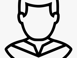 Male Student - Line Icon Student Png