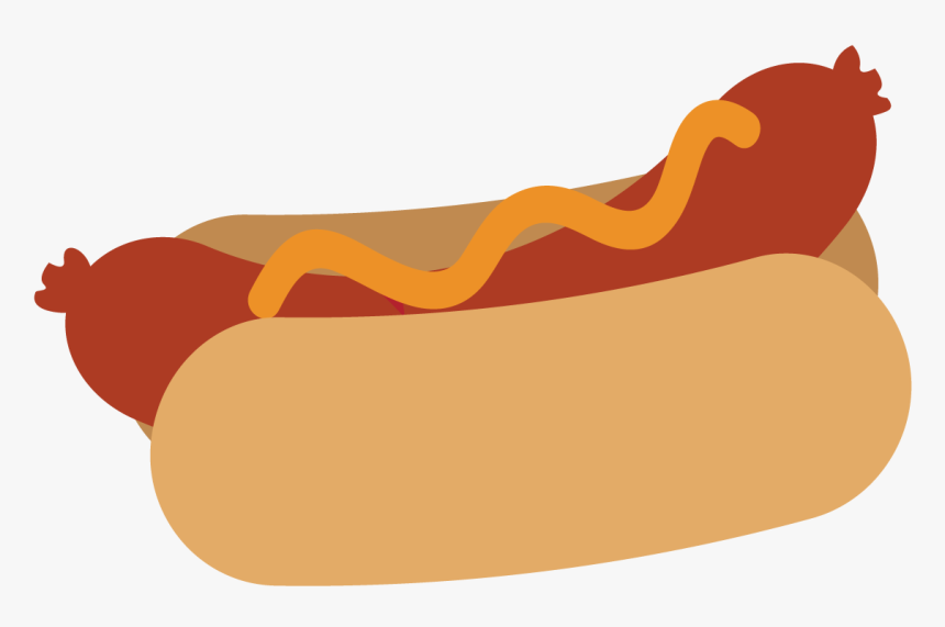 Hot Dog Sausage Bread Clip Art - Transparent Sausage In Bread