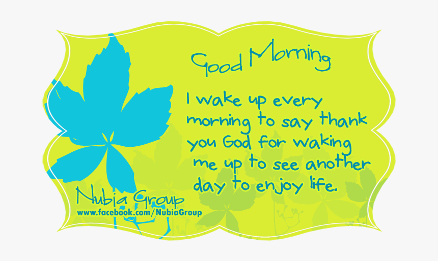 Clip Art I Wake Up Ever - Good Morning Thanks Quotes
