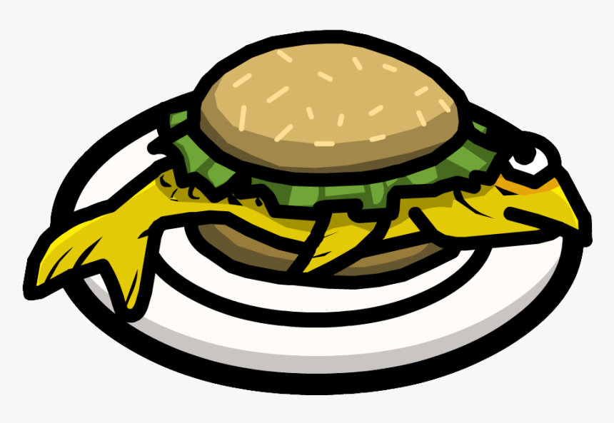 Sandwich Clipart Hero Sandwich - Fish Sandwich Clipart