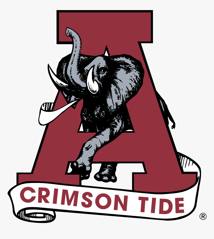Alabama Crimson Tide Logo Png Transparent - Alabama Crimson Tide Old Logo