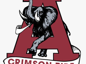 Alabama Crimson Tide Logo Png Transparent - Alabama Crimson Tide Old Logo