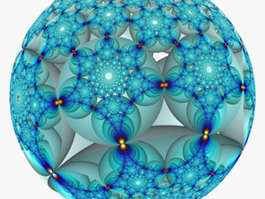 Hyperbolic Honeycomb 6 3 I Poincare - Fractal Art