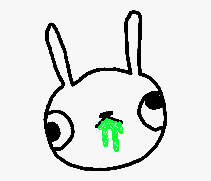#cuppai #bux #scribble #cute #goth #rabbit #bunny #kawaii - Cartoon