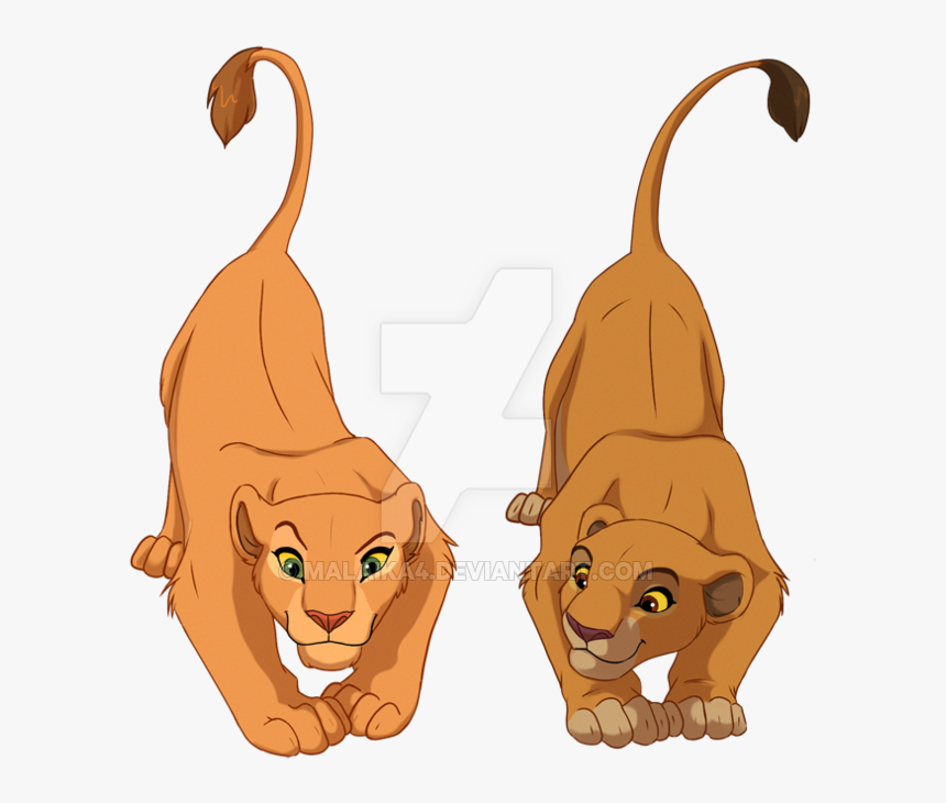 Nala Png File - Lion King Kiara And Nala