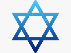 Rosh Hashanah Handout - Black 6 Point Star