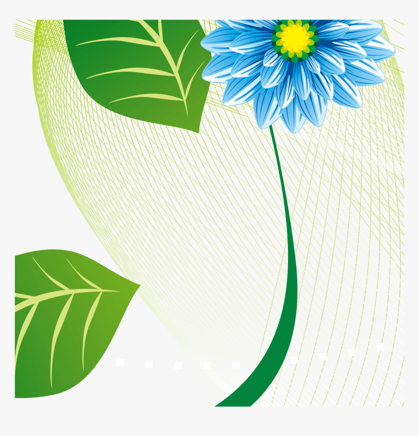Decorative Leaf Png Image - African Daisy