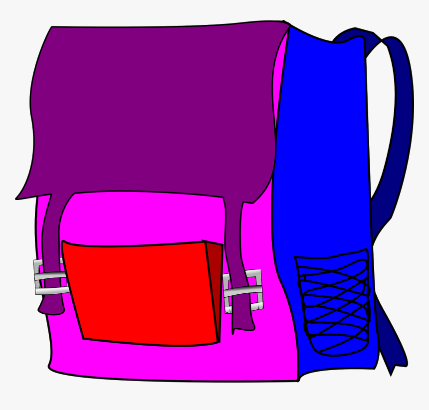 Backpack Svg Clip Arts - School 