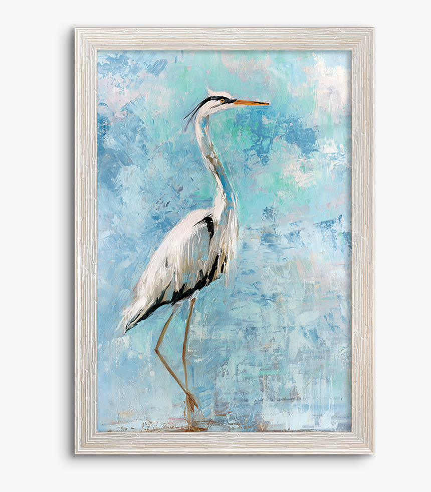 Heron Print On Canvas