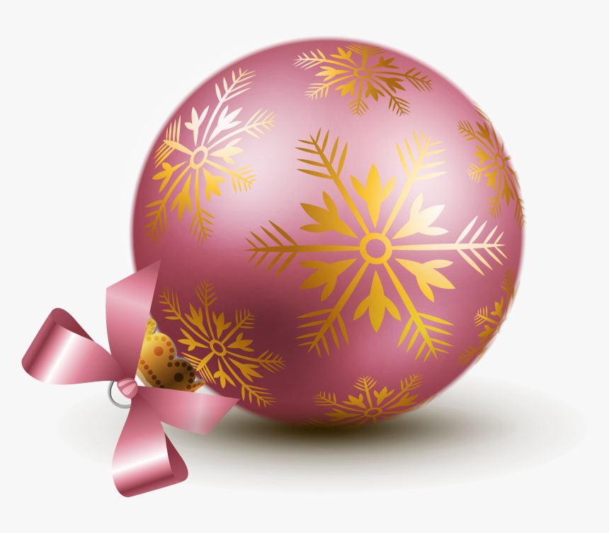 Bronner S Wonderland Bronners - Transparent Pink Christmas Ornaments