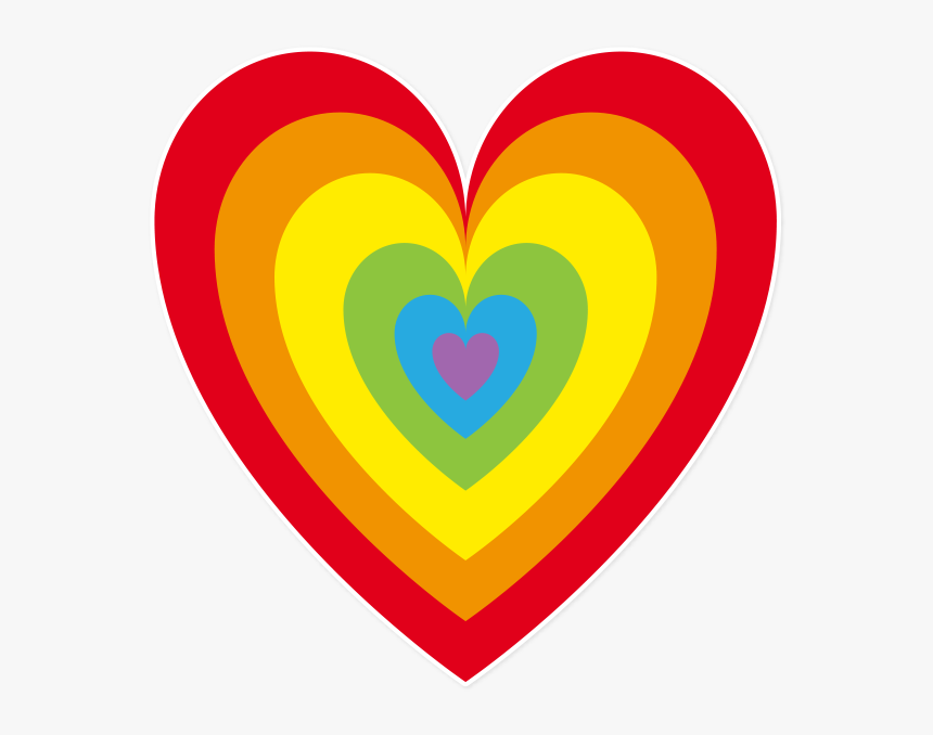 Gay Pride Lgbt Emoji For Imessage Messages Sticker-7 - Heart