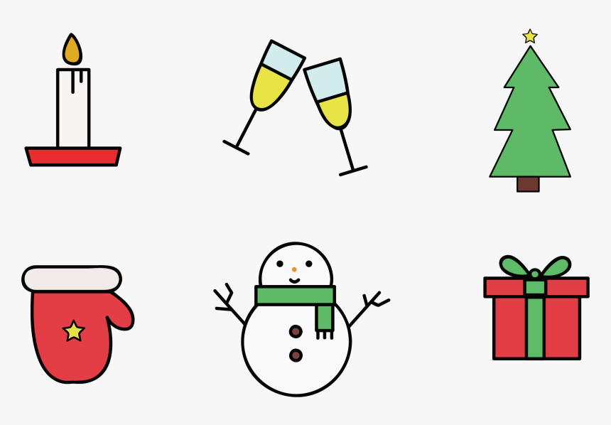 Free Christmas Vector Icon Pack 