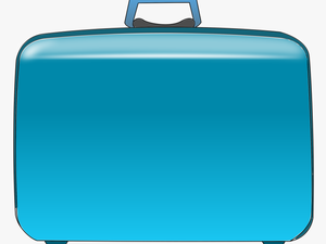 Free Clip Art Bay - Blue Suitcase Clipart