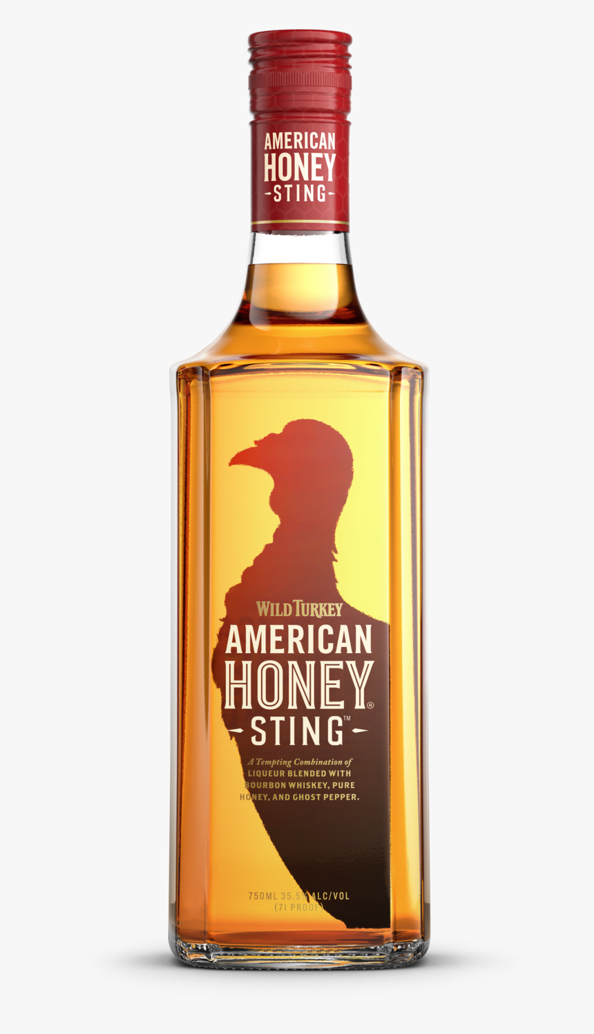 180117 Wt Amrcn Hny Sting Btl B Hr Lv - Wild Turkey American Honey Sting