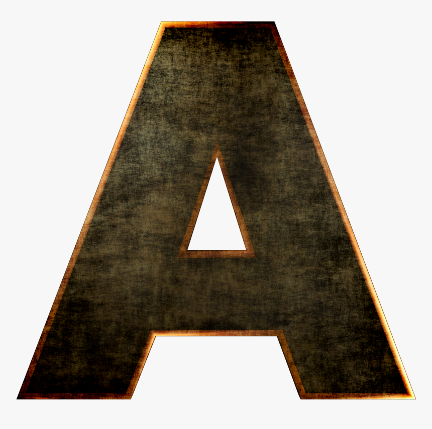 Letter A Wood