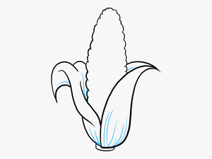 How To Draw Corn Cob - Draw Corn