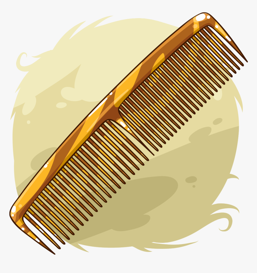 Transparent Hair Comb Png - Illu