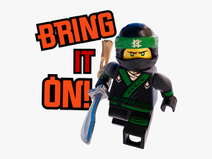 Warner Bros Ninjago Messaging Sticker - Lego Ninjago Movie La Loyd