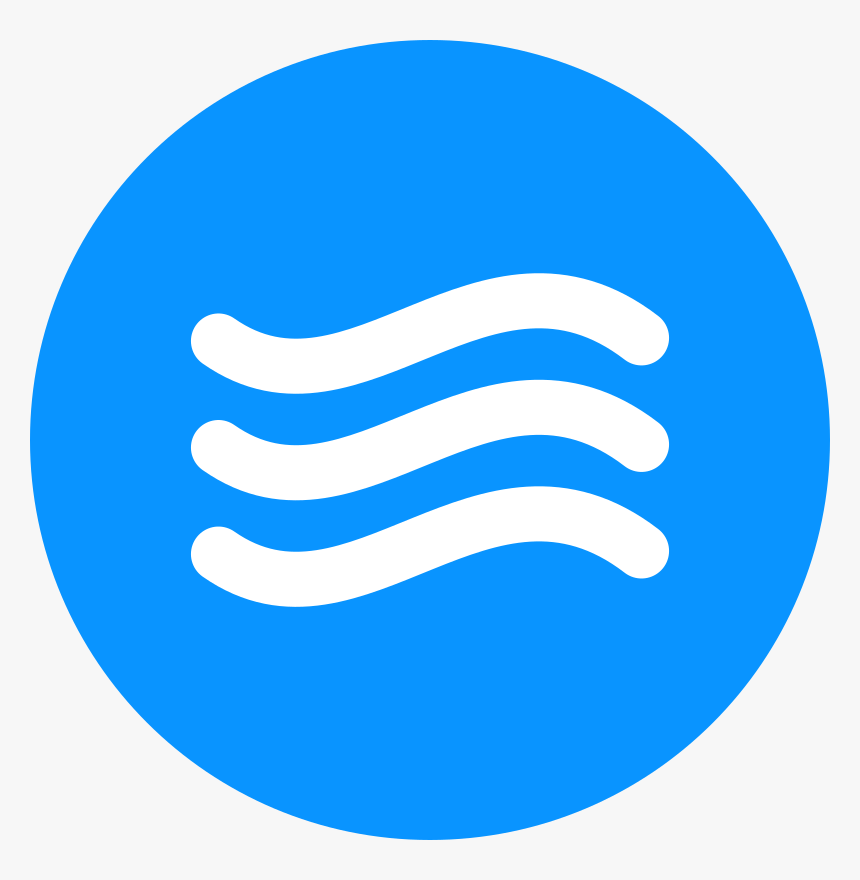 Simple Water Icon - Logo Twitter