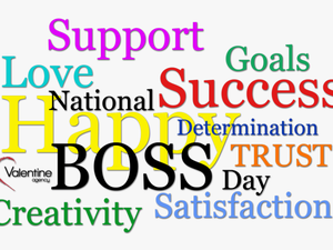 Happy Boss Day Whatsapp Status Dp Profile Pic Thankyou - Graphic Design