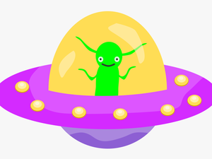 Flying Saucer Clipart - Desenho De Disco Voador