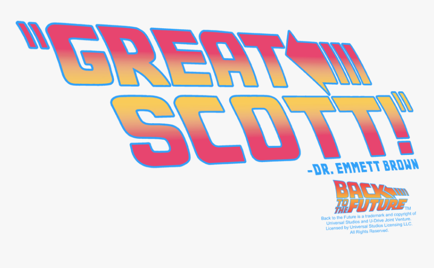 Back To The Future Logo Png