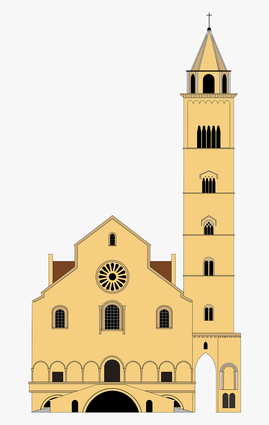 Disegno Della Cattedrale Di Trani