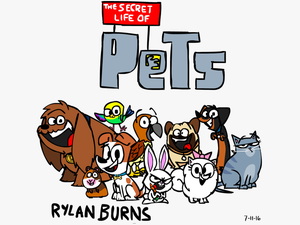 Lego The Secret Life Of Pets Clipart Dog Gidget - Draw Secret Life Of Pets