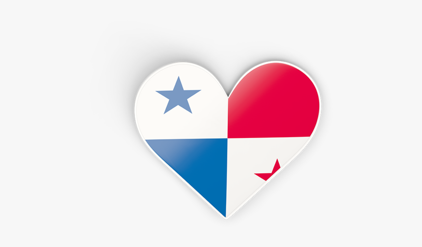 Download Flag Icon Of Panama At Png Format - Panama Flag Heart Png