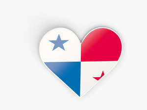 Download Flag Icon Of Panama At Png Format - Panama Flag Heart Png