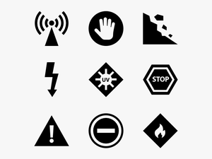 Universal Warning Signals - Warning Symbol Font