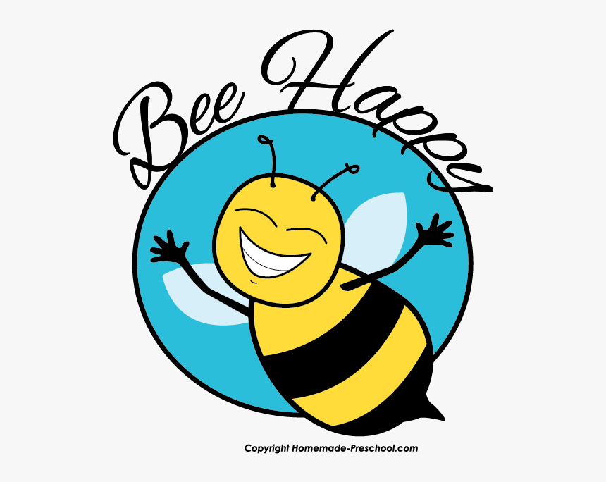 Free Bee Clipart - Black And Whi