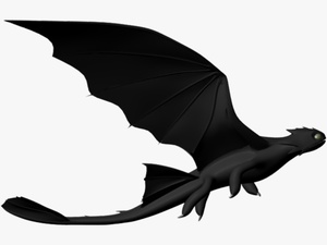 Dragonside - Train Your Dragon Toothless Side View