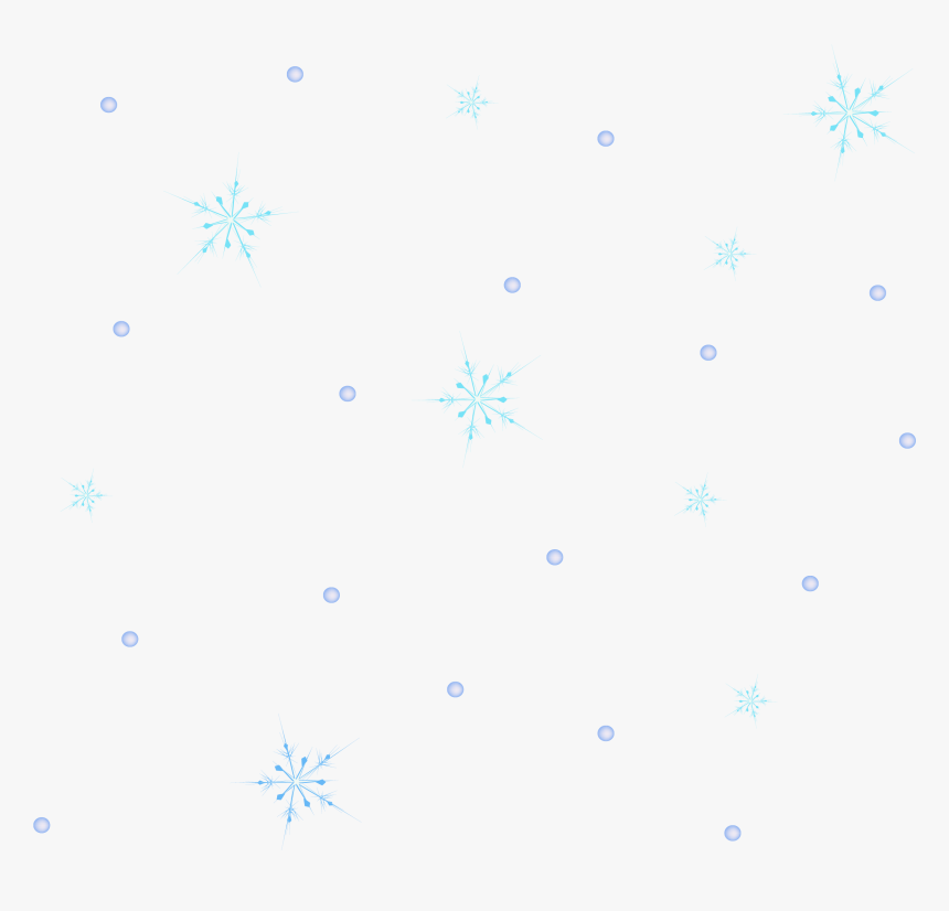 Blue Snowflake Background - Para