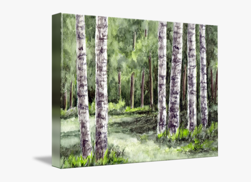 Tree Landscape By Pixel - Birch 