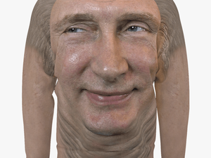 Putin Head Png - Putin Head
