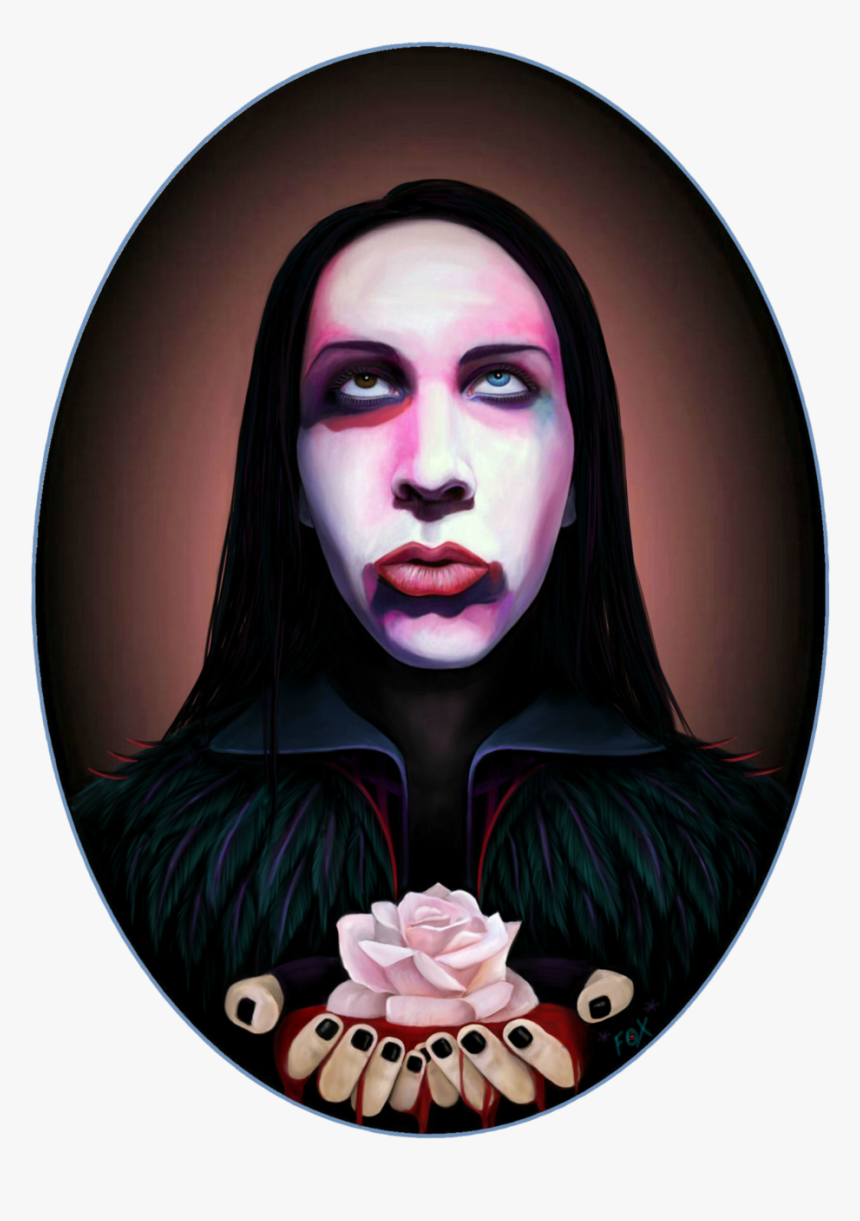 Clip Library Download Disengaged By As Marilyn Manson - Marylin Manson Png