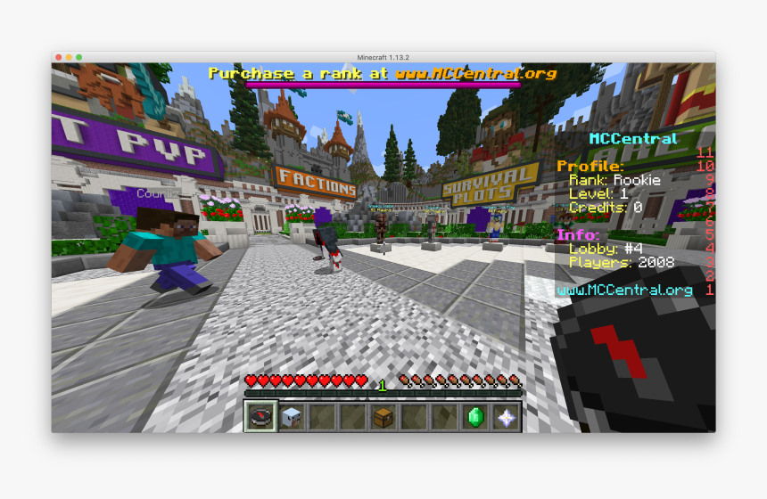 Screen Shot 2018 12 05 At - Lobby Minecraft Central Server