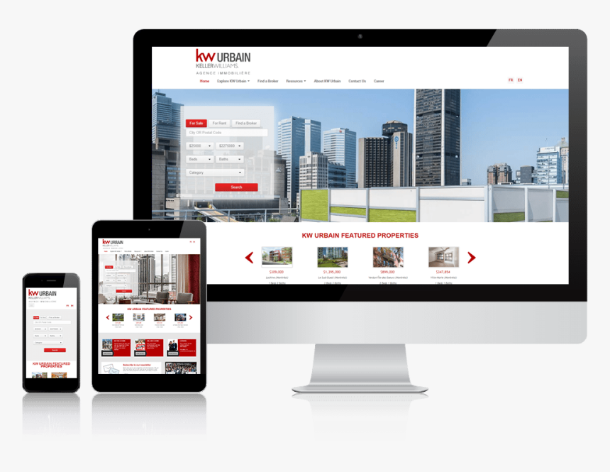 Real Estate Website - Online Adv