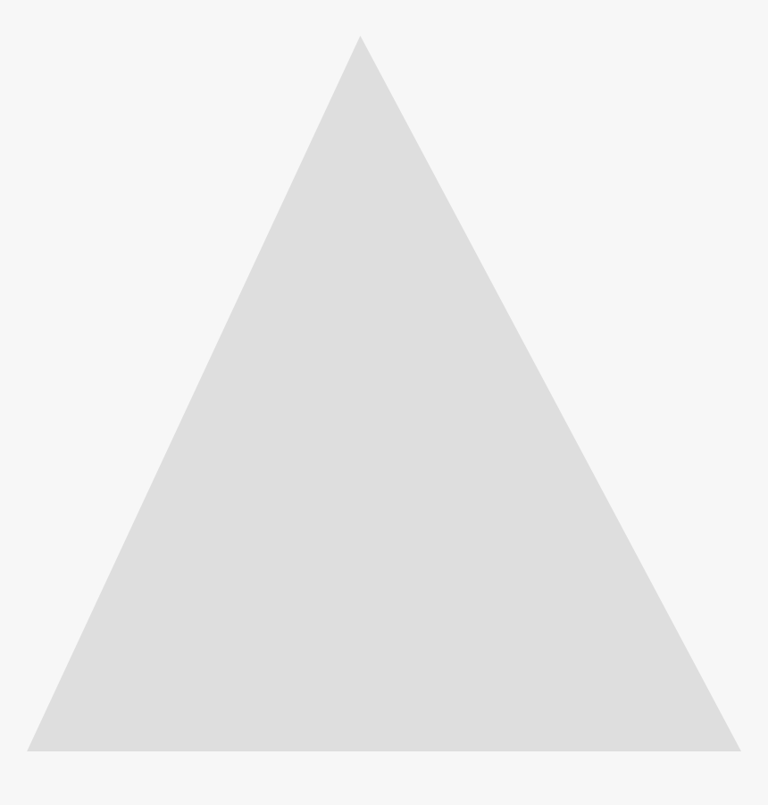 Triangle Png - Grey Upside Down Triangle