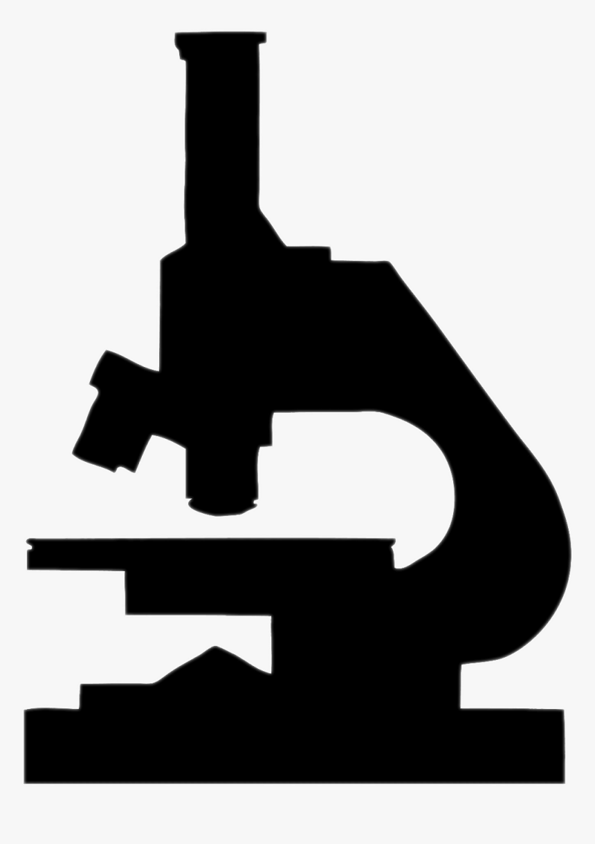 Microscope Silhouette Clipart - 