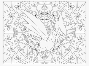 Pokemon Coloring Pages Adult Growlithe