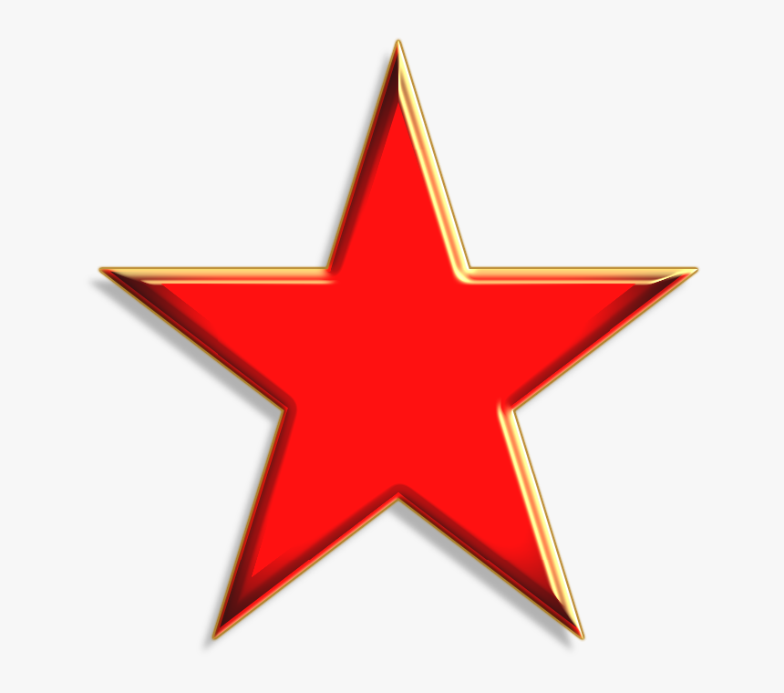 Red Star Clip Art - Our First Ch