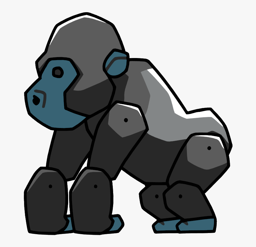 Cartoon Gorilla Png - Png Gorill