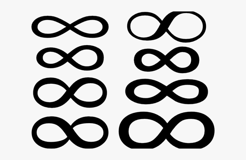 Transparent Infinity Symbol Clipart - Infinity Symbol