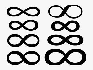 Transparent Infinity Symbol Clipart - Infinity Symbol