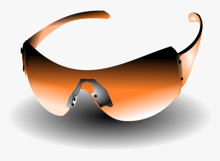 Sunglasses Orange Clip Arts - Lu