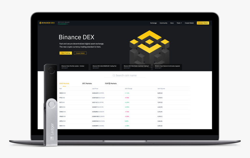 Binance Dex Site - Utility Software
